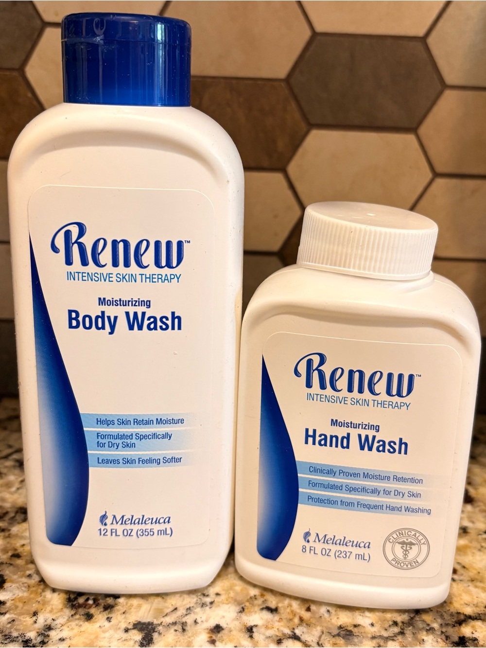 Melaleuca Renew Body Wash + Hand Wash Hydrating Skincare Duo